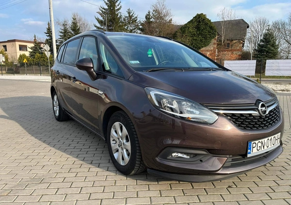 Opel Zafira cena 57500 przebieg: 119500, rok produkcji 2017 z Sępólno Krajeńskie małe 172